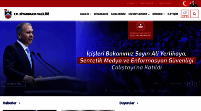 diyarbakir.gov.tr - diyarbakır valiliği