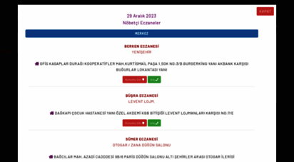 diyarbakireo.org.tr - diyarbakır eczacılar odası