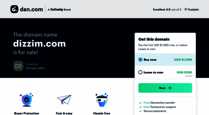 dizzim.com - dizzim.com - domain name for sale  dan.com