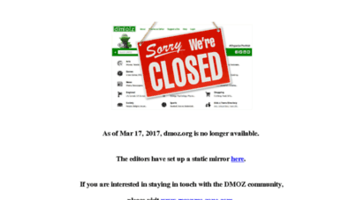 similar web sites like dmoz.org