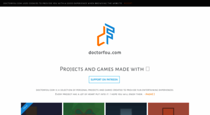 doctorfou.com - doctorfou.com - projects and games by the creator of room escape maker