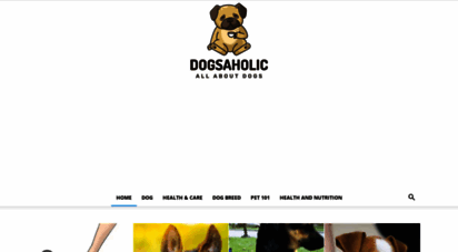 dogsaholic.com - dogsaholic: dog care, training, supplies reviews and articles
