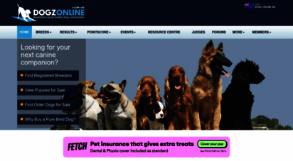 dogzonline.com.au - dogz online - the pure breed dogs of australia