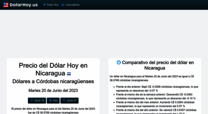 dolarnicaragua.com - dólar hoy en nicaragua - dolarnicaragua.com
