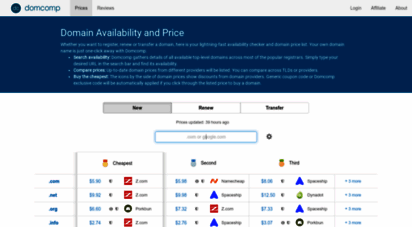 domcomp.com - domain name price and availability