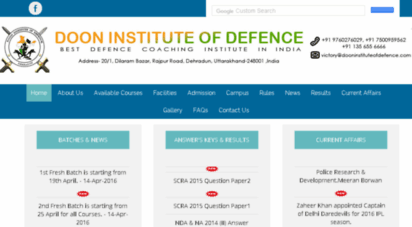 dooninstituteofdefence.com