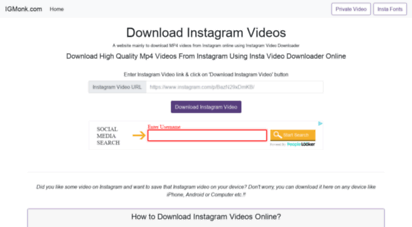 downloadinstagramvideos.net - download instagram videos online in mp4 format