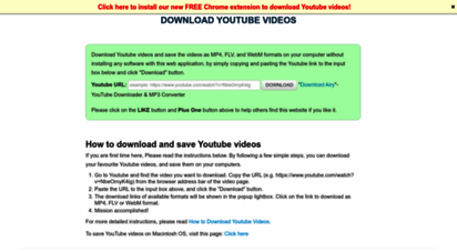 downloadyoutubevideo.org - download youtube videos