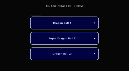 dragonballhub.com - dragonball hub - the dragonball hub