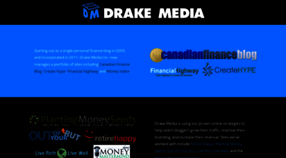 drakemedia.ca - edmonton web design and search engine optimization  drake media inc.