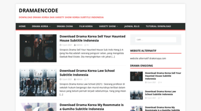 dramaencode.com - dramaencode - download drama korea dan variety show subtitle indonesia