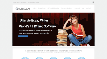 dressay.com - writing software, article generator, essay rewriter, reference creator - dr essay