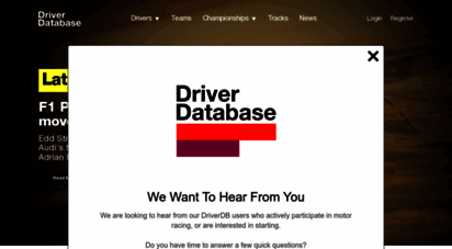 driverdb.com - driver database
