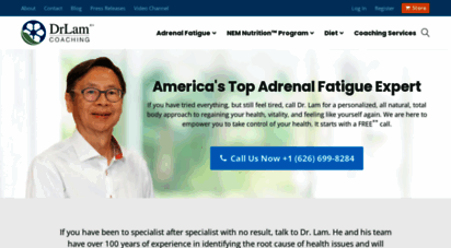 drlam.com - dr. lam - adrenal fatigue recovery - 626 571-1234