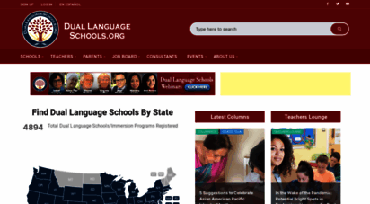 duallanguageschools.org - resources for dual language schools, parents, and teachers