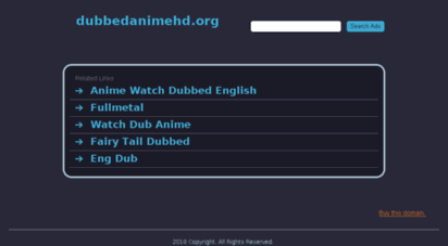 dubbedanimehd.org - dubbed anime  watch dubbed anime  anime english dubbed