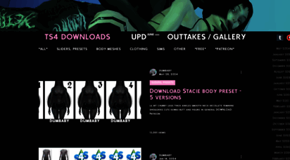 dumbaby.com - dumbaby sims 4 modder official site  downloads  sims 4 18+ mods