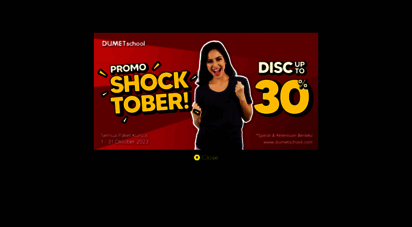 dumetschool.com - kursus website, digital marketing, desain grafis terbaik 2020