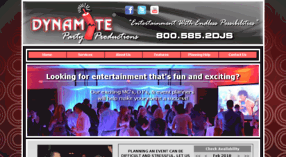 dynamiteparty.com