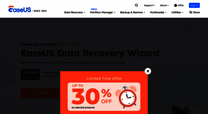 easeus.com - easeus®  data recovery, backup, partition manager & pc utility software