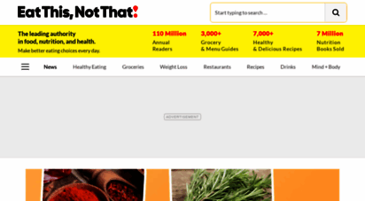eatthis.com - eat this, not that: health, nutrition, weight loss & recipes