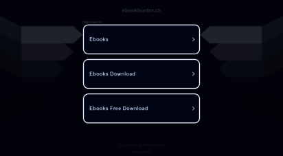 ebookhunter.ch - free ebooks download - ebook-hunter.org
