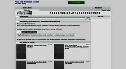 ebooksread.com - online library ebooks read .com - free ebooks download for ipad, nook and kindle pdf, txt, epub etc