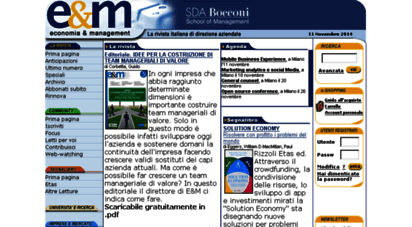 similar web sites like economiaemanagement.corriere.it