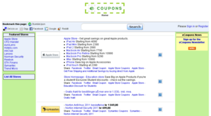 ecoupons.no
