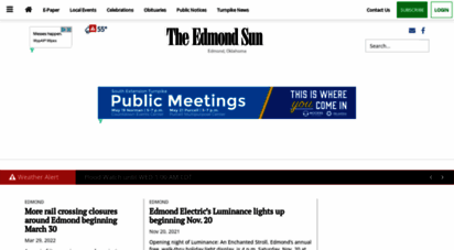 edmondsun.com - homepage » the edmond sun