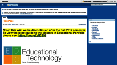 edtechfolio.pbworks.com