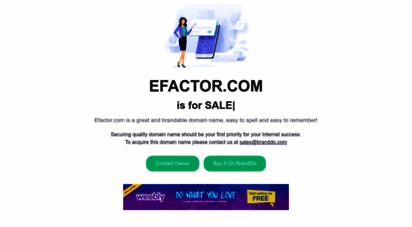 efactor.com - qeip - domain consulting agents - serving investors, buyers, & sellers