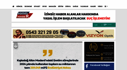 egeseshaber.com