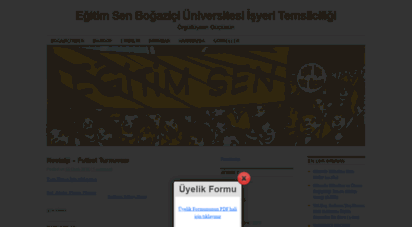 egitimsen.boun.edu.tr - egitim sen - egitim ve bilim emekcileri sendikasi