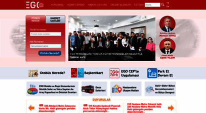 ego.gov.tr - ego genel müdürlüğü