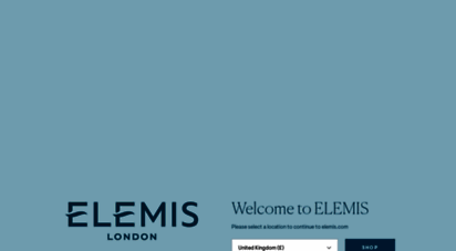 elemis.com - elemis  home page