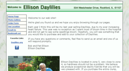 ellisondaylilies.com