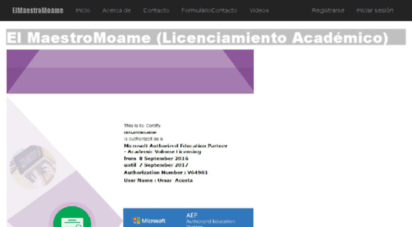elmaestromoame.com.co