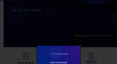 elsegundo.org - el segundo website - homepage