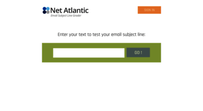 emailsubjectlinegrader.com - free email subject line grader tool – test your email subject lines