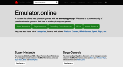emulator.online - emulator.online  play retro games online