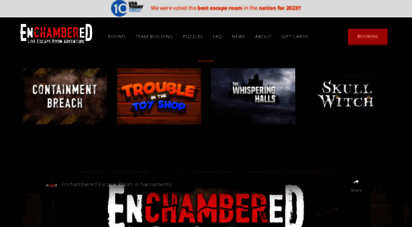 enchambered.com - enchambered escape room sacramento  best puzzle games in california