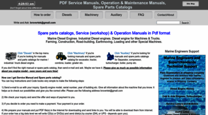 engine.od.ua - pdf manuals and spare parts catalogs