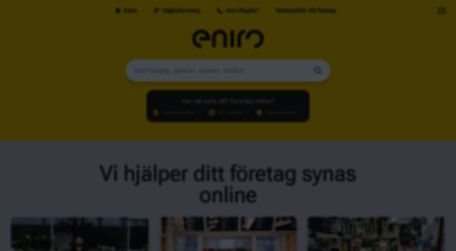 similar web sites like eniro.se
