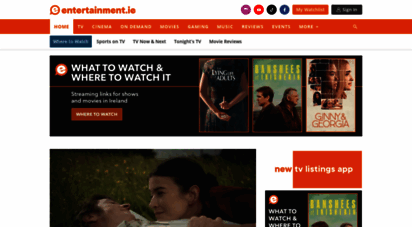 entertainment.ie - entertainment.ie : cinema, tv, listings, celebrity gossip, photos, clubbing, theatre, reviews, trailers, lotto - entertainment.ie