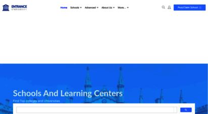 entranceuniversity.com - university entrance portal