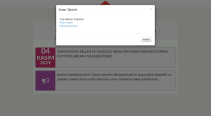similar web sites like epanoos.baskent.edu.tr