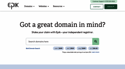 epik.com - epik - cheap domain names, hosting, domaining & more!