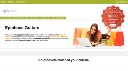epiphone-guitars.com