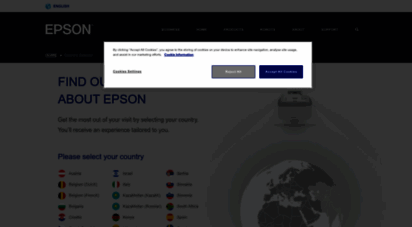 epson.eu - epson europe country or